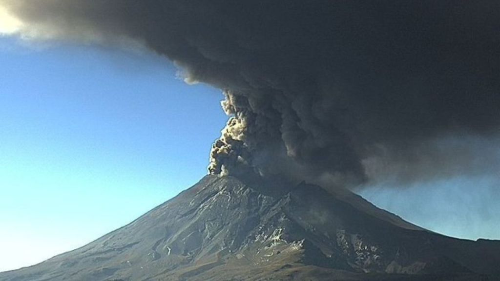 Alerta Protección Civil de caída de ceniza volcánica en seis alcaldías