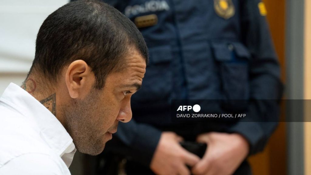Foto:AFP|Arranca en Barcelona el juicio a Dani Alves por presunto abuso