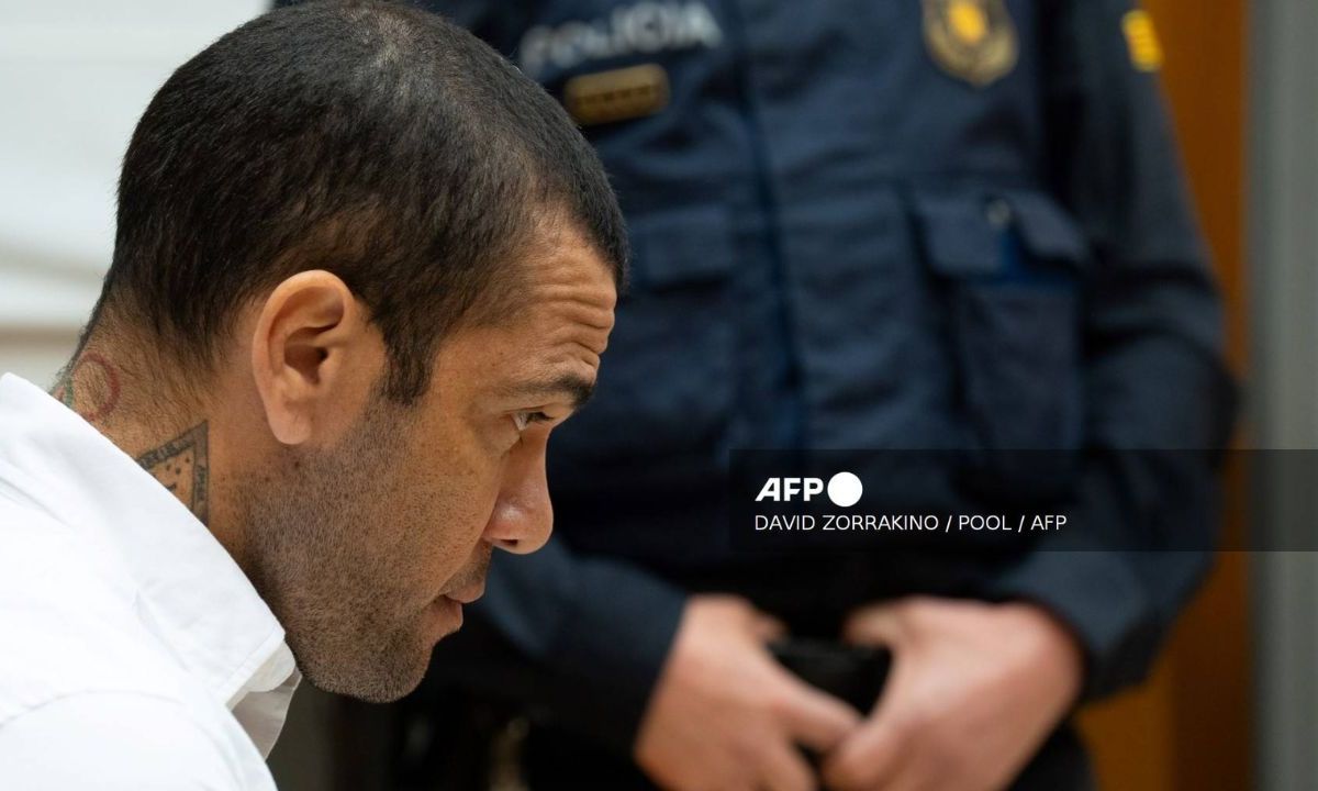 Foto:AFP|Arranca en Barcelona el juicio a Dani Alves por presunto abuso