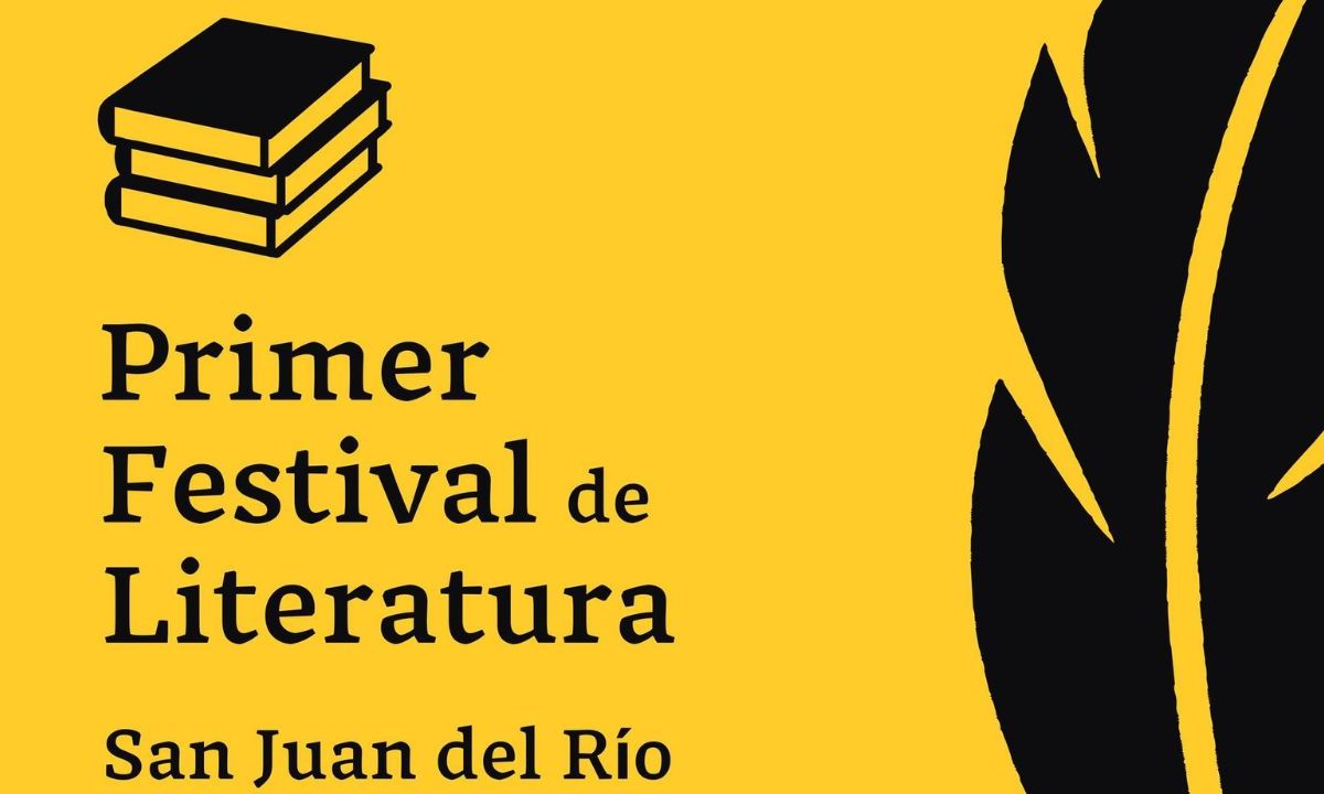 La imagen de la primera edición del Festival de Literatura de San Juan del Río.