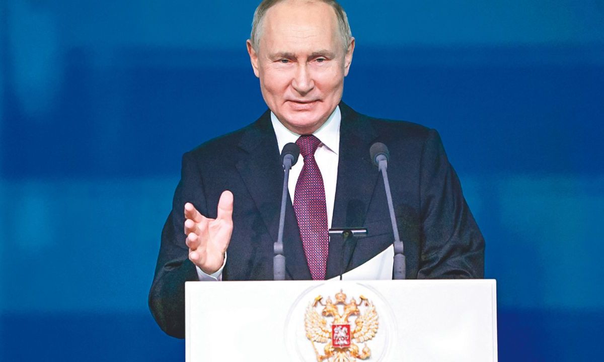 DECLARACIÓN. El presidente ruso acusó a la CIA de sabotear el oleoducto Nord Stream.