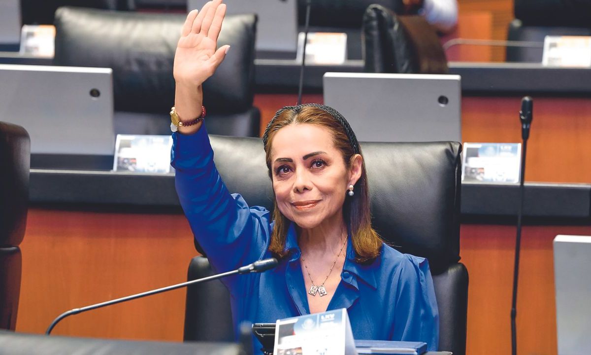 Denuncia. La senadora Josefina Vázquez Mota acusó de lucrar con los matrimonios entre niños