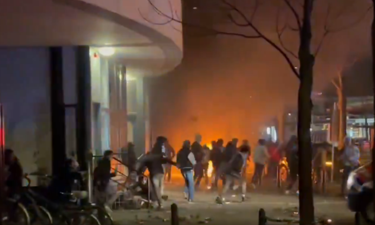 Disturbios en Países Bajos