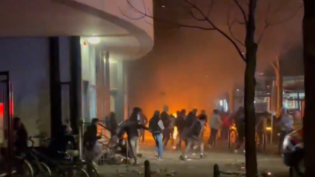 Disturbios en Países Bajos