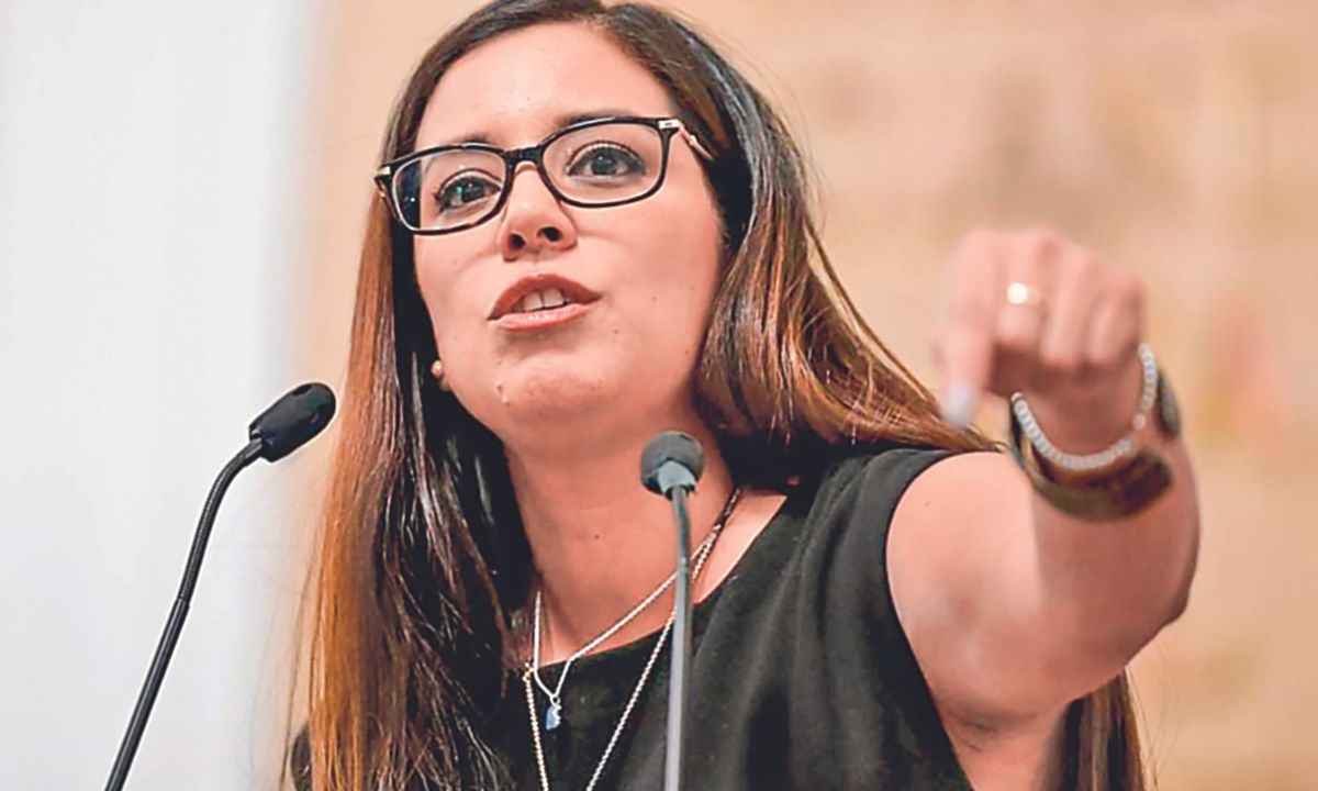 Alerta. Luisa Gutiérrez diputada del PAN afirmó que las alcaldías gobernadas por los morenistas son asediadas por grupos criminales.  
