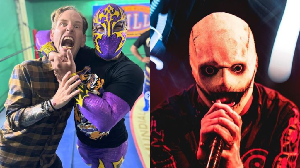 Corey Taylor, líder de Slipknot, aparece como invitado especial en función de CMLL. Noticias en tiempo real