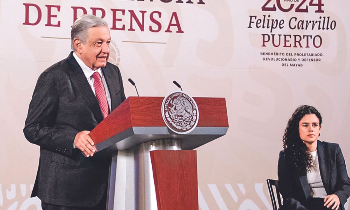 Demanda. López Obrador exigió al Gobierno de Estados Unidos que le informe sobre una nueva investigación que presuntamente liga su campaña de 2018 con el narco.