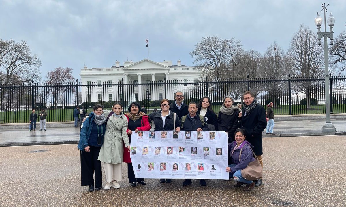 Washington. Representantes de buscadores y activistas de derechos humanos participaron en una audiencia temática de la Comisión Interamericana de Derechos Humanos.
