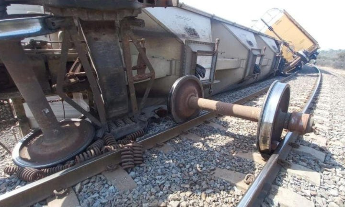 Tren descarrila en Hidalgo