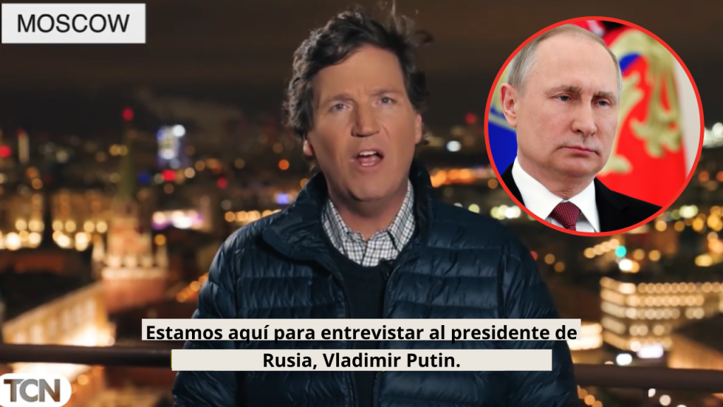 Tucker Carlson, cercano a Trump, entrevistará a Putin