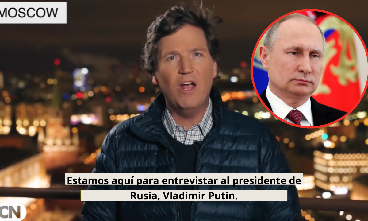 Tucker Carlson, cercano a Trump, entrevistará a Putin