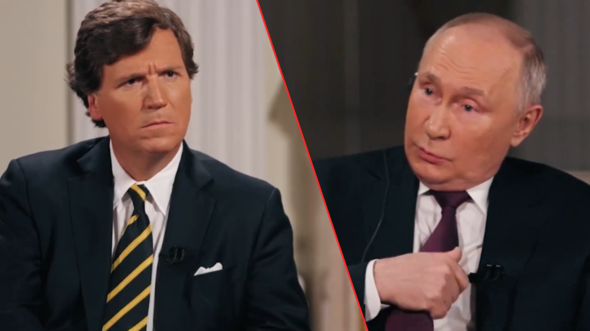 ¿Qué dijo Vladimir Putin en la entrevista con Tucker Carlson?