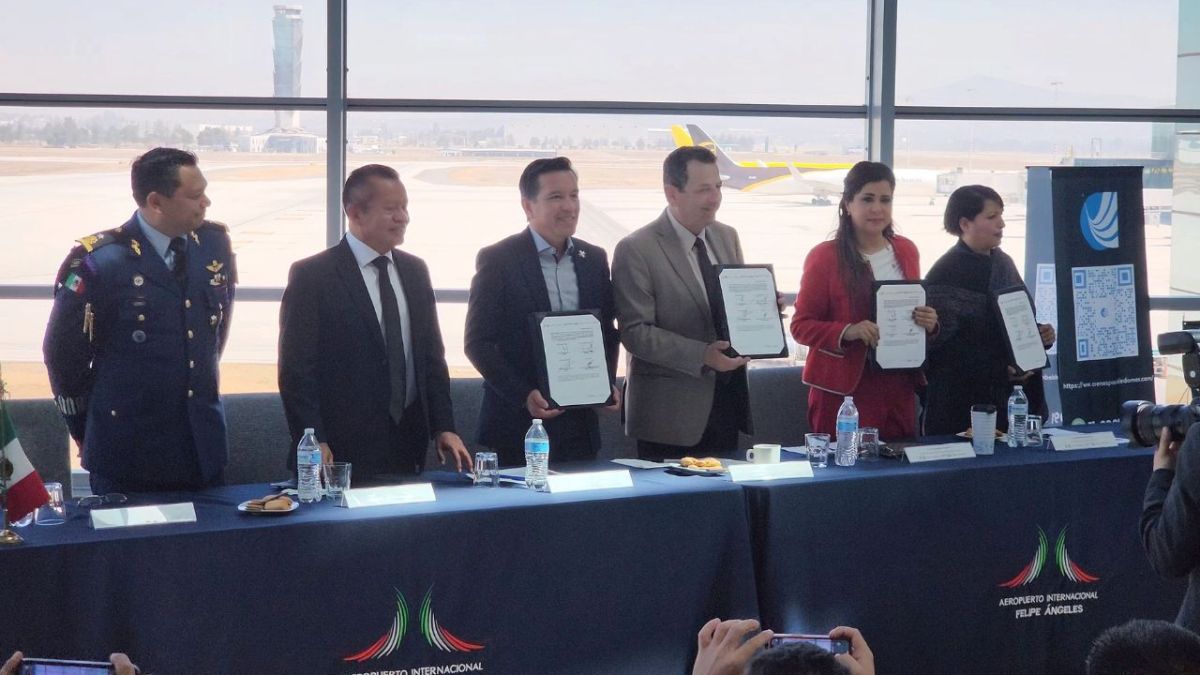 Hidalgo, Edomex y CDMX firmaron convenio para promover cluster aeroespacial metropolitano