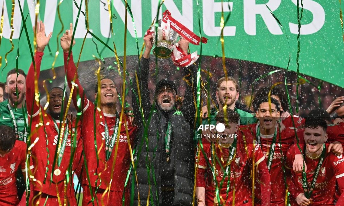 Liverpool se corona por décima vez campeón de la Carabao Cup ante el Chelsea
