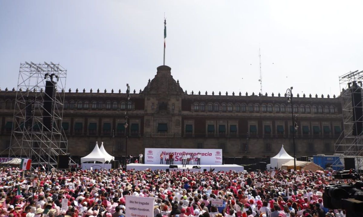 Gobierno de la CDMX calcula 90 mil asistentes a la 'Marcha por Nuestra Democracia'