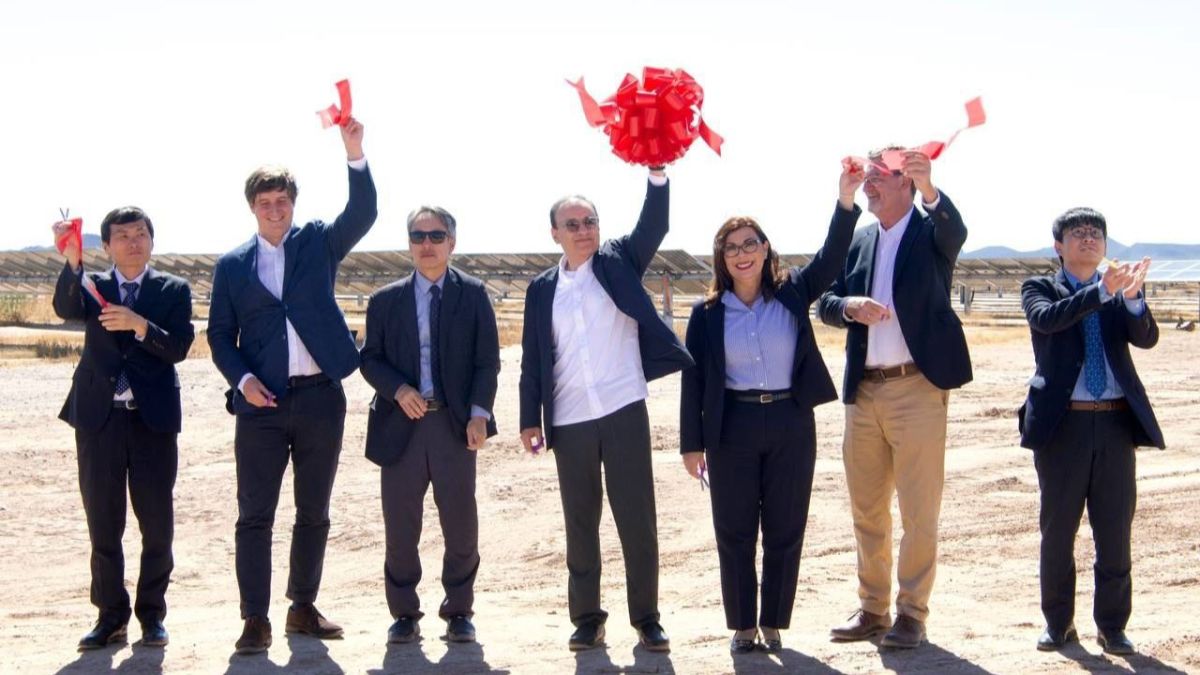Inaugura Gobernador Durazo Parque Solar Tastiota de 137.5 mdd