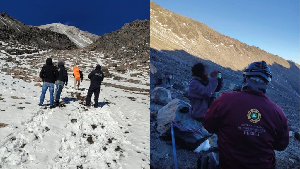 Muere mujer alpinista rescatada tras perderse en el Pico de Orizaba