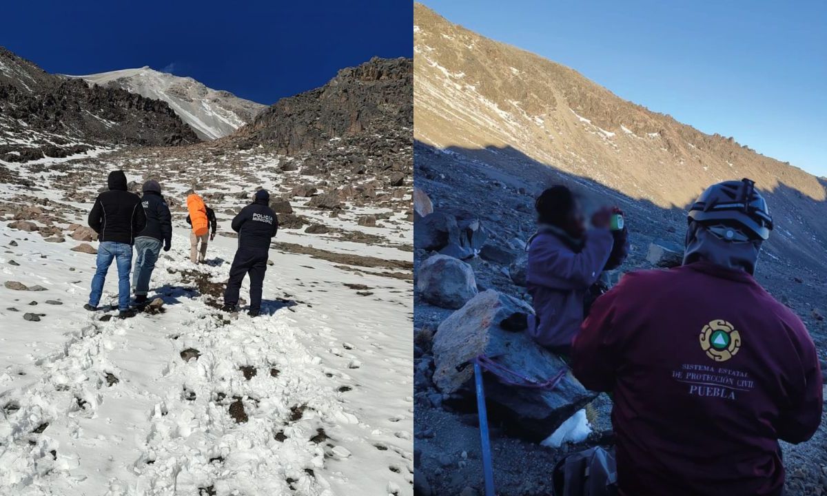 Muere mujer alpinista rescatada tras perderse en el Pico de Orizaba