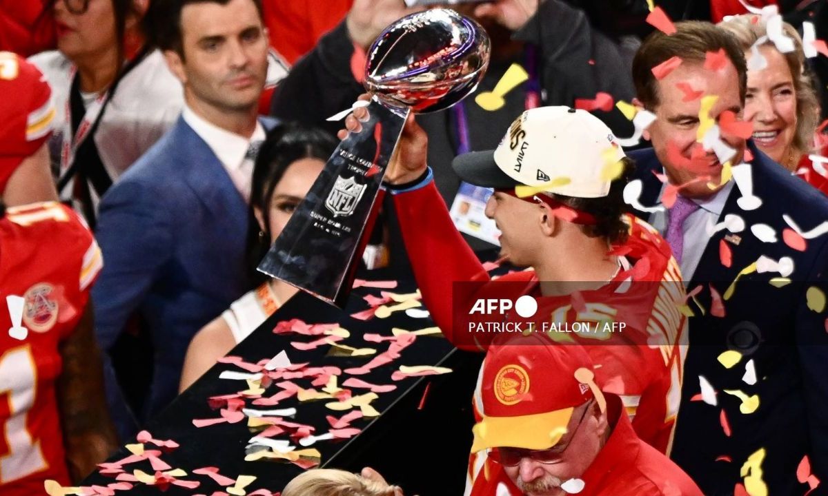 Foto:AFP|El Super Bowl LVIII se convierte en el show de TV más visto en la historia de EU