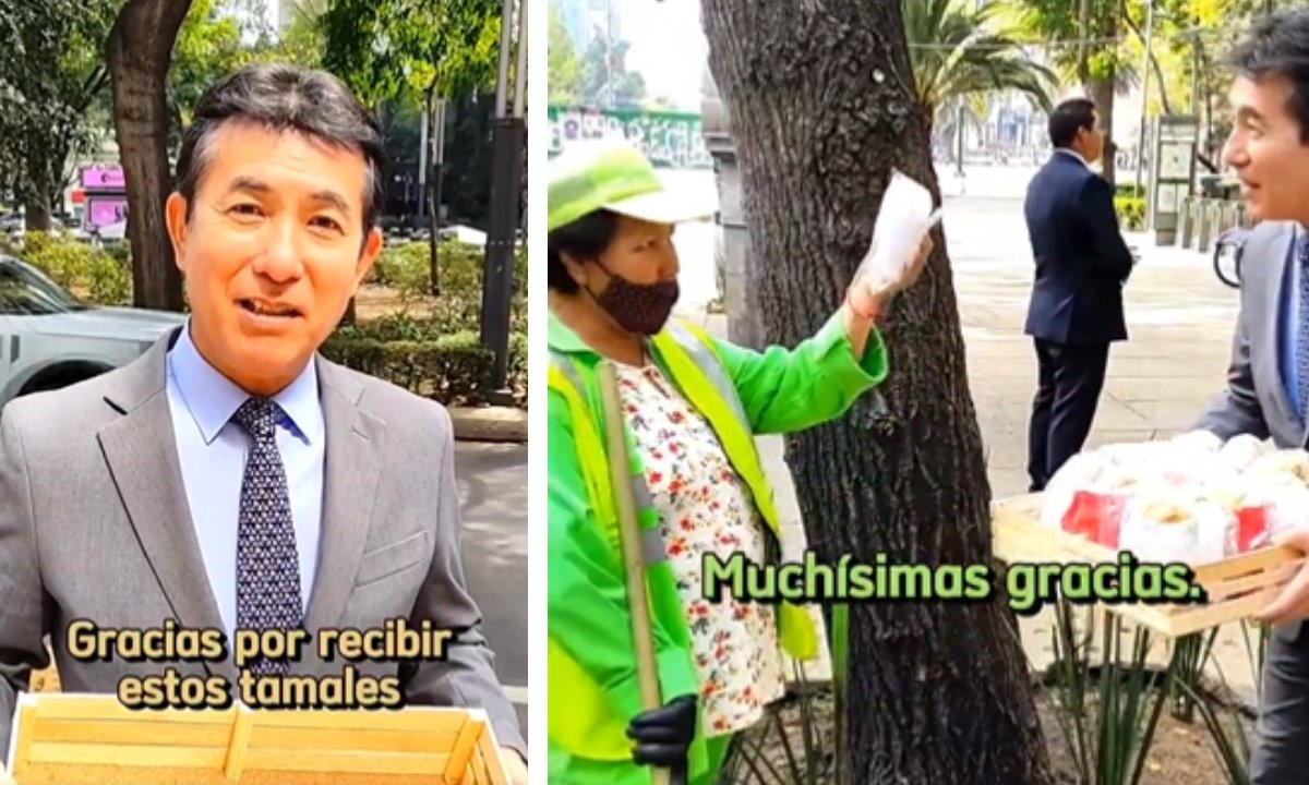 Quien sí cumplió con su deuda fue el embajador de Japón en México, Noriteru Fukushima, que regaló guajolotas en el Día de la Candelaria