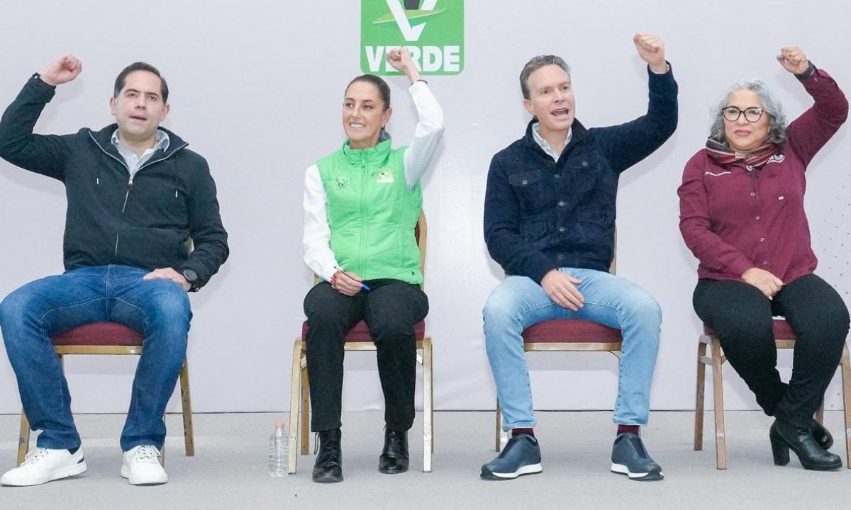 La candidata presidencial de Morena, Claudia Sheinbaum, “impulsará un México verde”, aseguró el senador con licencia Manuel Velasco