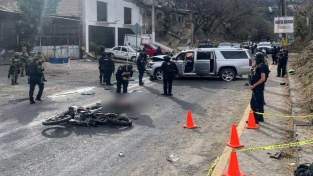 Tras el reporte de ataque contra el alcalde de Taxco, la SSP de Guerrero aclaró que se trató de un enfrentamiento entre escoltas y asaltantes