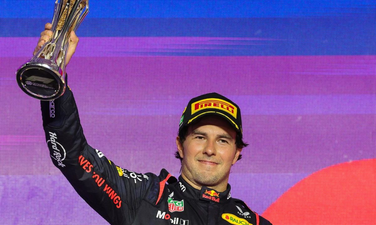 Este sábado el piloto mexicano de Red Bull Racing,Sergio Pérez es el segundo clasificado, del GP de la F1 de Arabia Saudita en el circuito Jeddah,