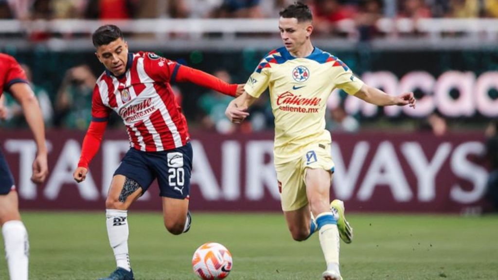 América golea a Chivas en la Concacaf Champions Cup