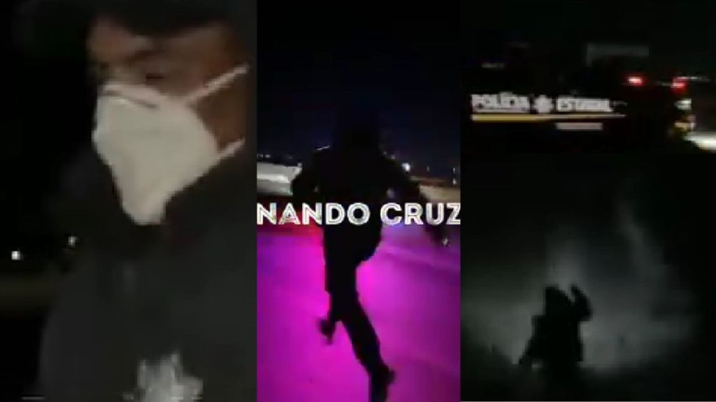Cachan a falso policía en el Circuito Exterior Mexiquense extorsionando; corre y su cómplice lo deja