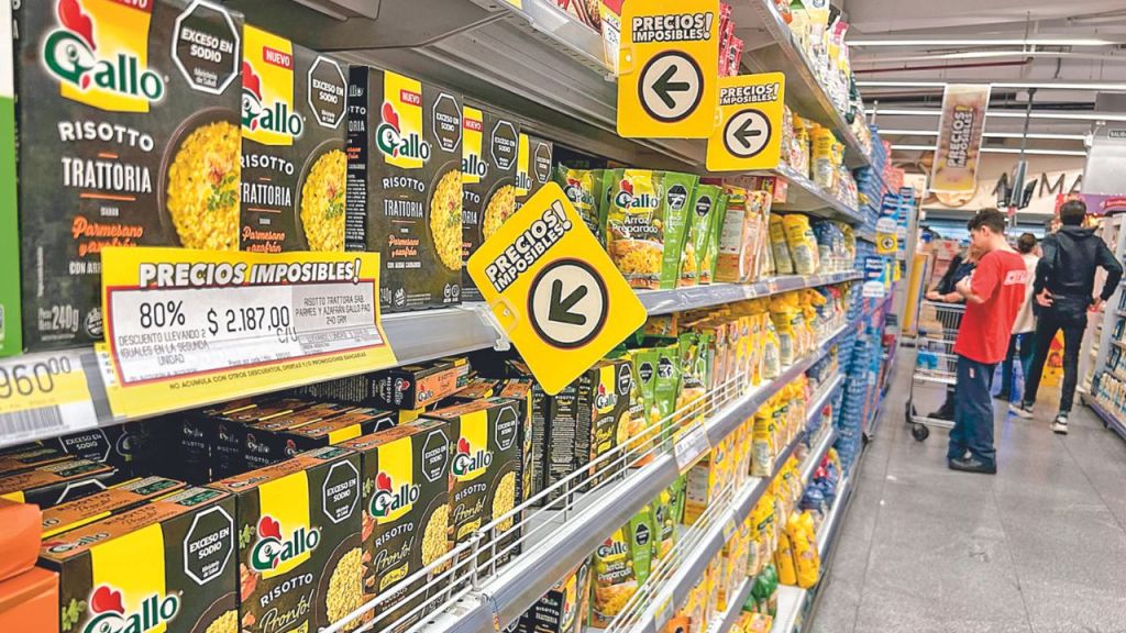 COSTOS. Los precios de la canasta básica incrementaron en los supermercados de Buenos Aires.