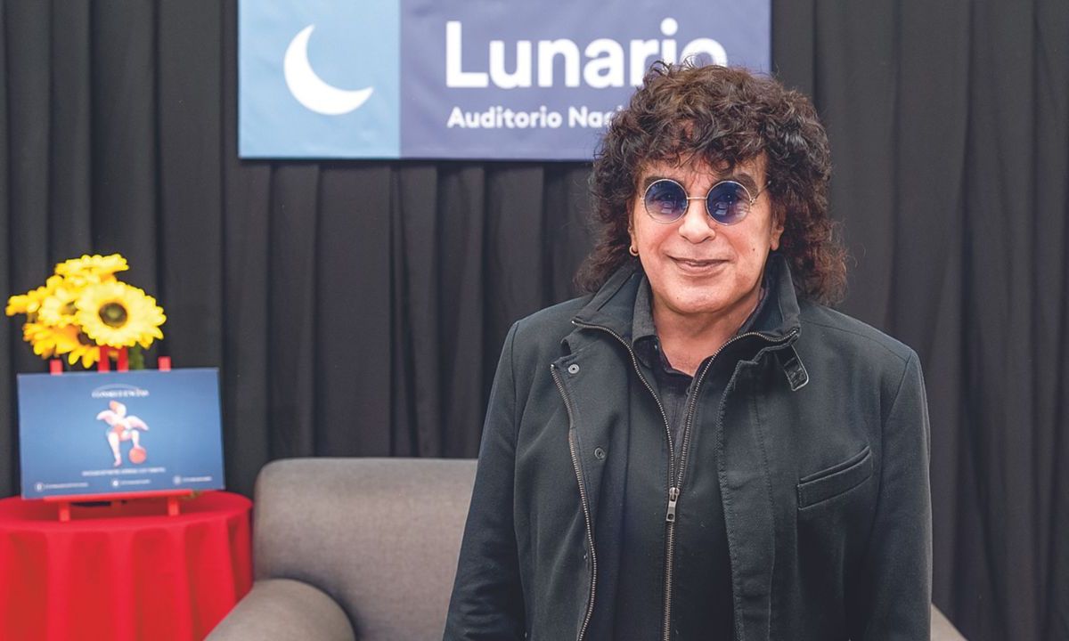 Laureano Brizuela promete llevar al escenario del Lunario del Auditorio Nacional toda esa energía que lo caracteriza para interpretar todos aquellos temas que dejaron una huella importante en sus fans