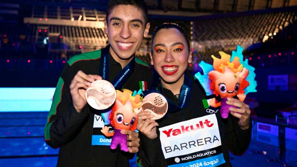 Los medallistas mundiales lamentan que la natación artística combinada no esté dentro del calendario de París 2024, con la esperanza de que sea integrado para Los Ángeles 2028