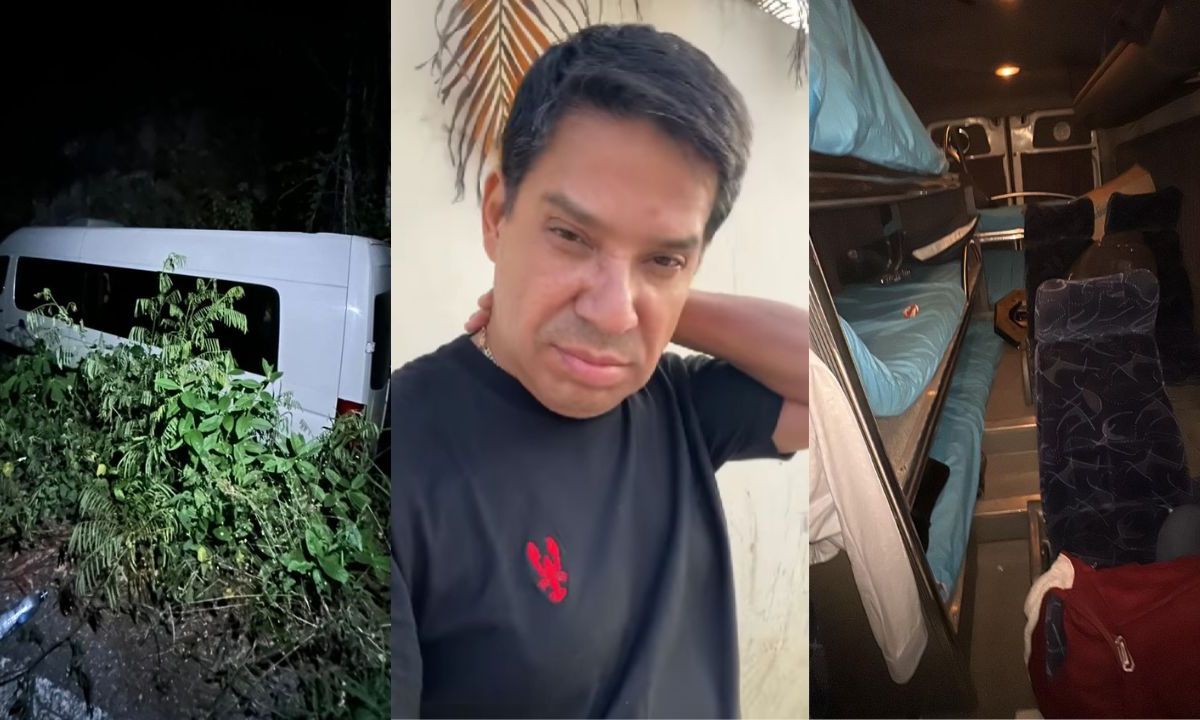 El comediante 'El Costeño' sufre un accidente en la México-Tampico