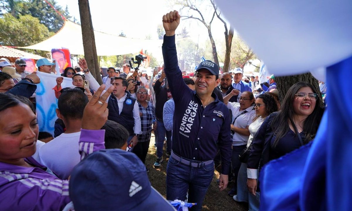La gente quiere un cambio y nos está dando un voto de confianza: Enrique Vargas