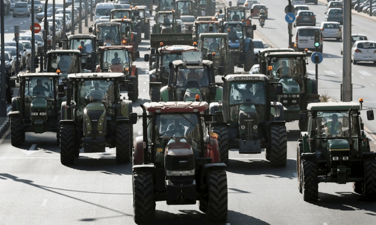 Agricultores polacos se manifiestan sobre los cruces fronterizos con Ucrania