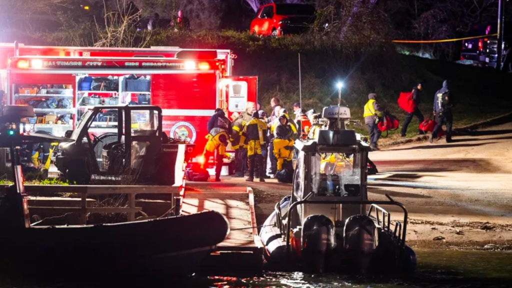 Guardia Costera de EU suspende la búsqueda de los seis desaparecidos en el derrumbe de puente en Baltimore