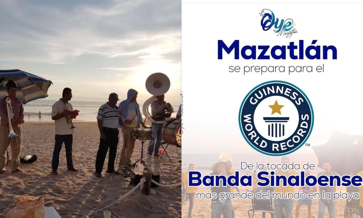 En Mazatlán van por Record Guinness por la tocada de banda sinaloense más grande del mundo