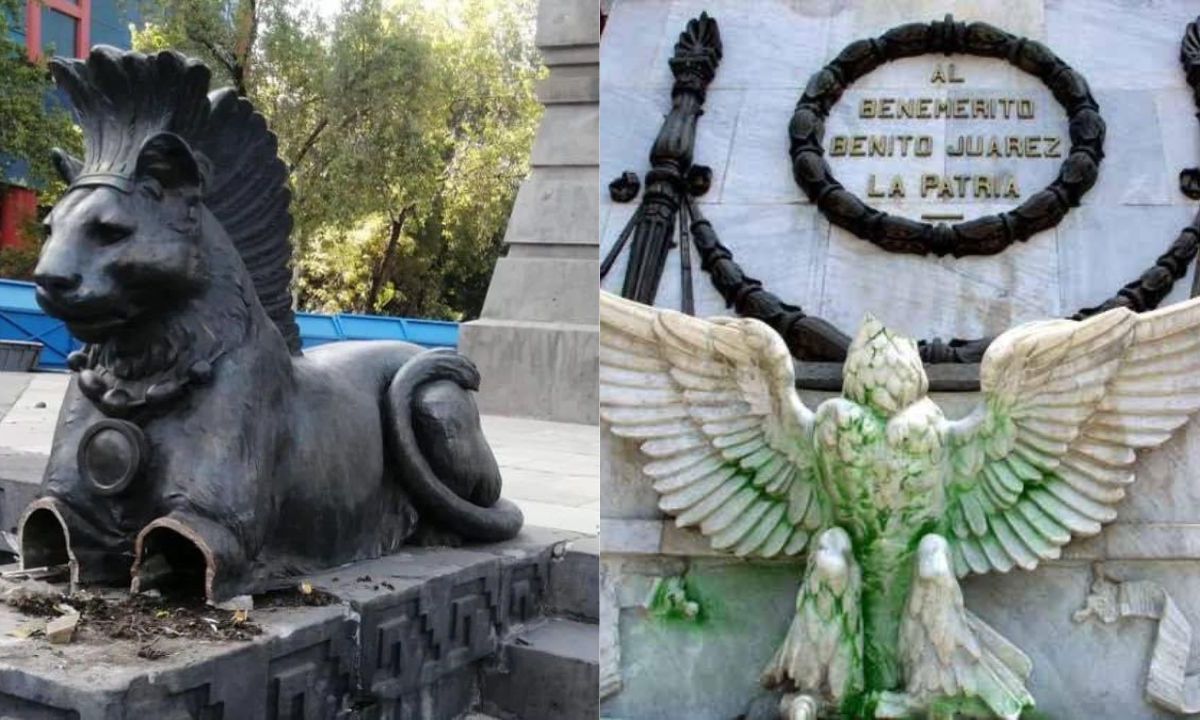 Prisión de 3 a 10 años a quien vandalice monumentos históricos propone MC en el Senado