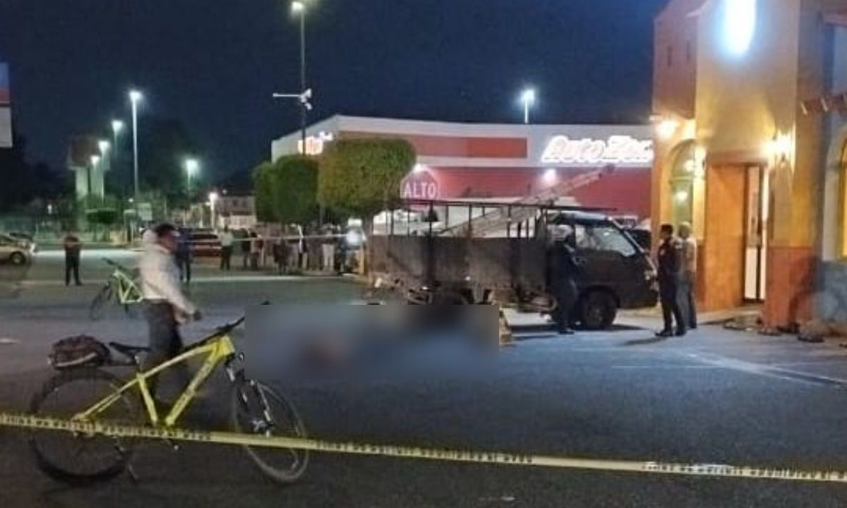Balacera en la PeriPlaza en Puebla, deja un muerto y cuatro policías municipales heridos