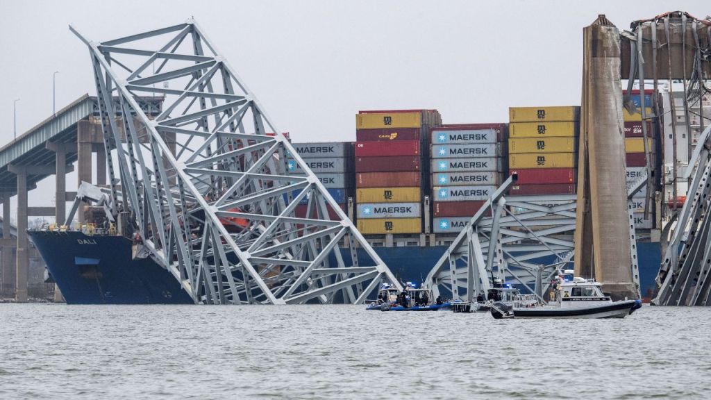 La reapertura del puerto de Baltimore llevará tiempo tras derrumbe de puente. Noticias en tiempo real