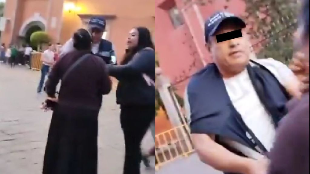En Querétaro un inspector agredió a una artesana indígena en operativo de retiro de comercios informarles