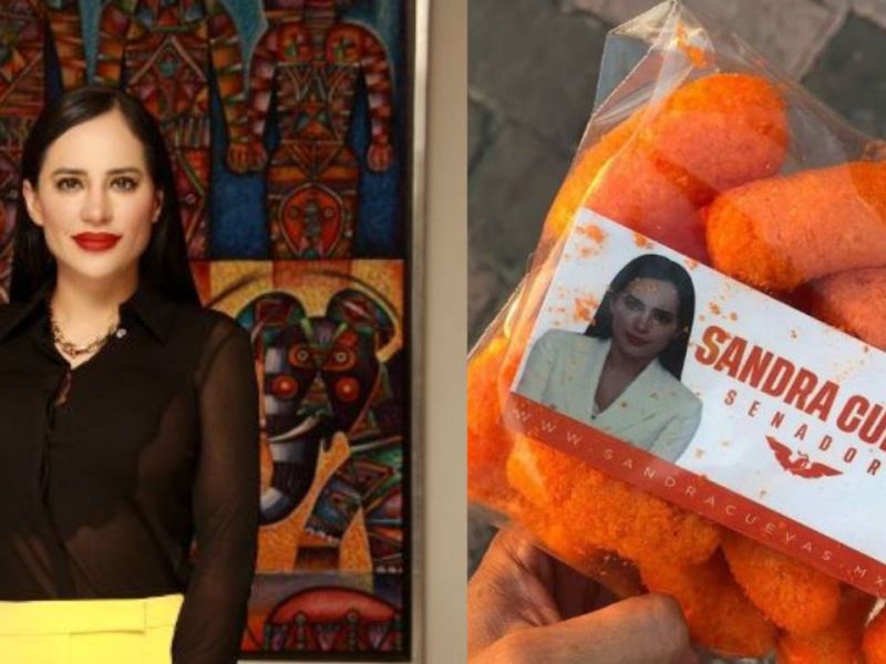 Sandra Cuevas regala ‘Cheetos a granel’ como parte de su campaña 