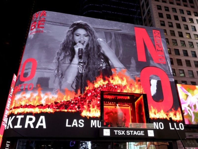 Todo sobre Shakira desde Time Square, ahora en streaming
