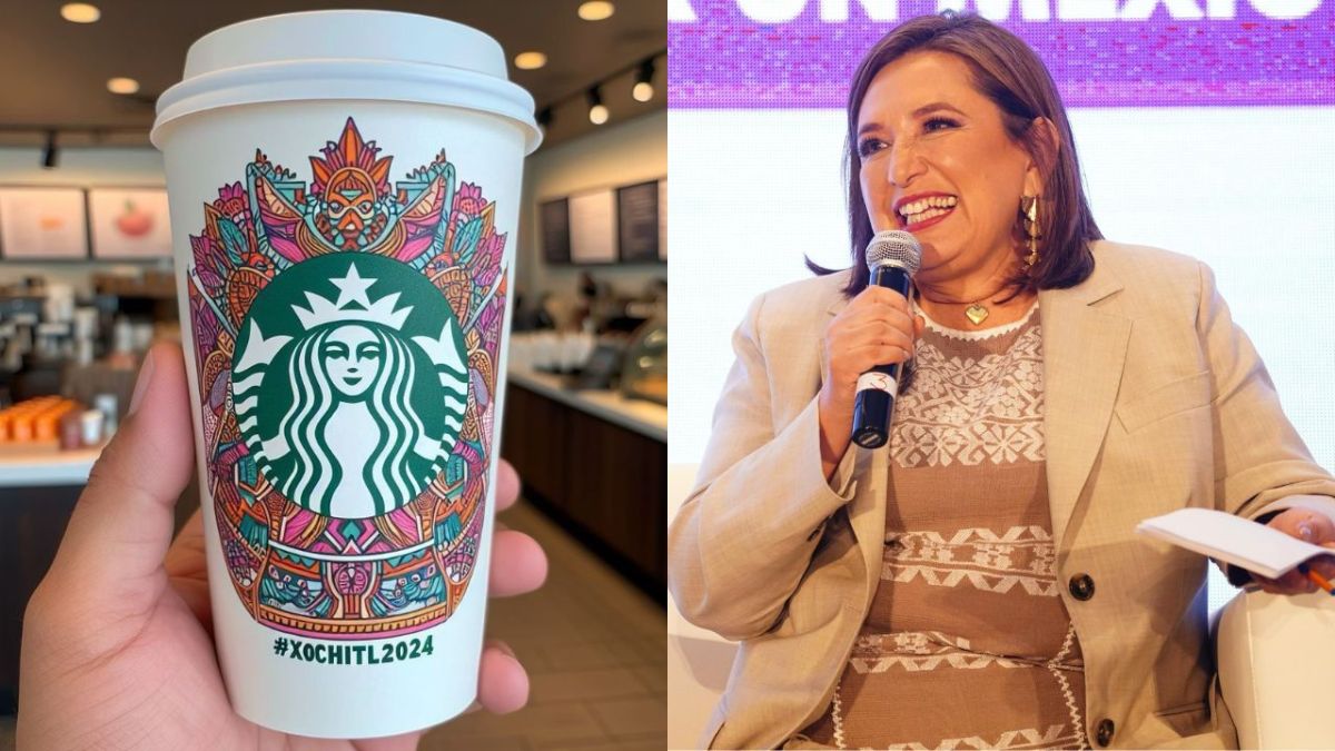Starbucks México se deslindó de los vasos con el nombre de Xóchitl Gálvez