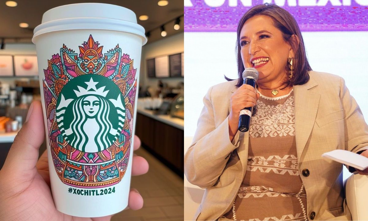 Starbucks México se deslindó de los vasos con el nombre de Xóchitl Gálvez