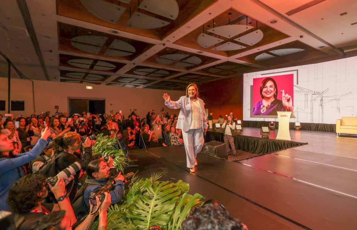 La candidata presidencial Xóchitl Gálvez informó que en su gobierno se creará la Oficina Nacional de Proyectos de Infraestructura.
