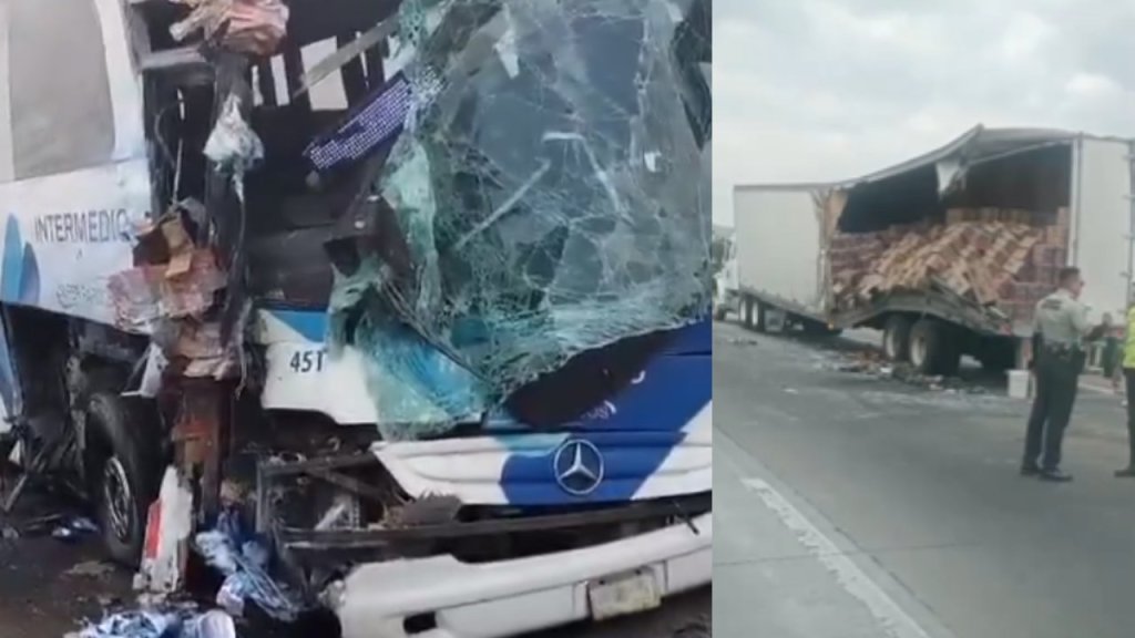 La tarde de este martes 19 de marzo se registró otro accidente en la autopista México-Puebla, que dejó varios heridos.