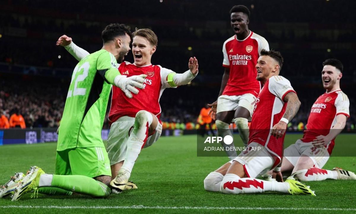 El Arsenal regresó al fin a cuartos a los cuartos de final de la Champions League tras derrotar este martes al Porto 4-2 en penales