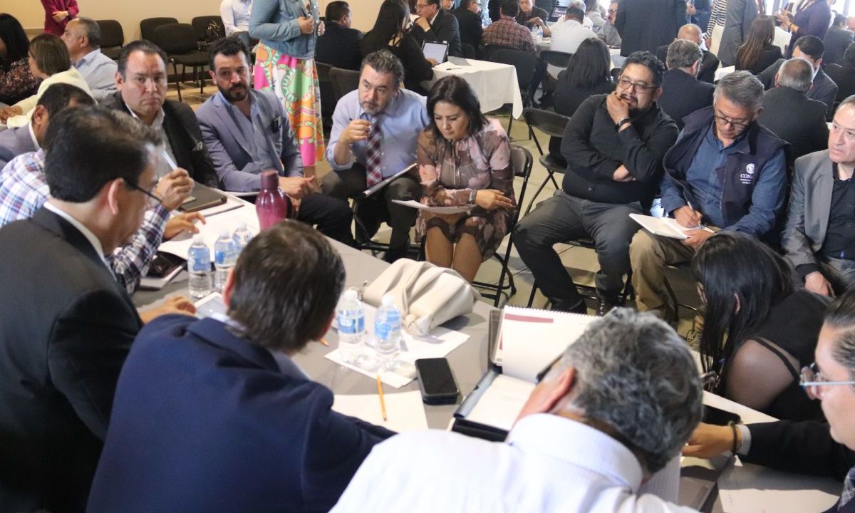 Representantes del gobierno de México en Hidalgo y autoridades locales, encabezaron la “Reunión de Coordinación Interinstitucional 2024”