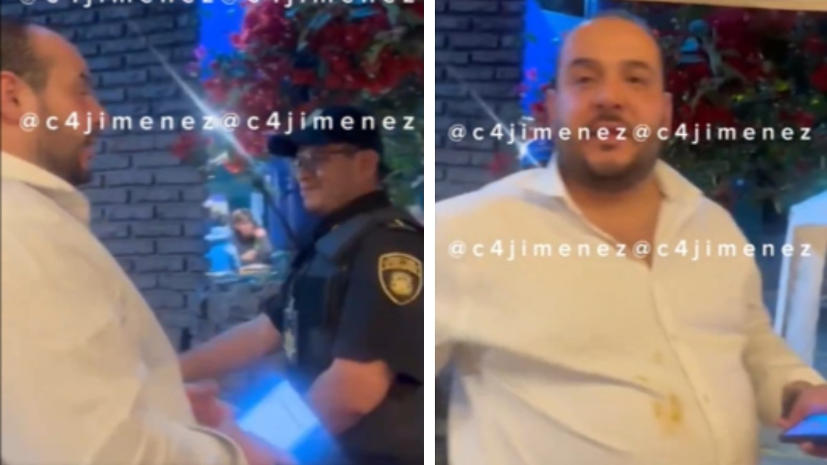 El sujeto que amenazó a unos comensales de un restaurante de la alcaldía Álvaro Obregón, en la Ciudad de México, ya fue identificado